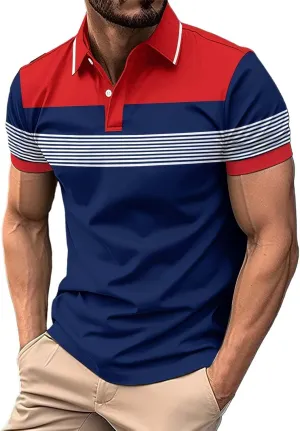 Mens Resort Wear 2025 Knit Shirts Short Sleeve Button Down Polo Shirt Fashion Casual Breathable Summer Beach Shirts