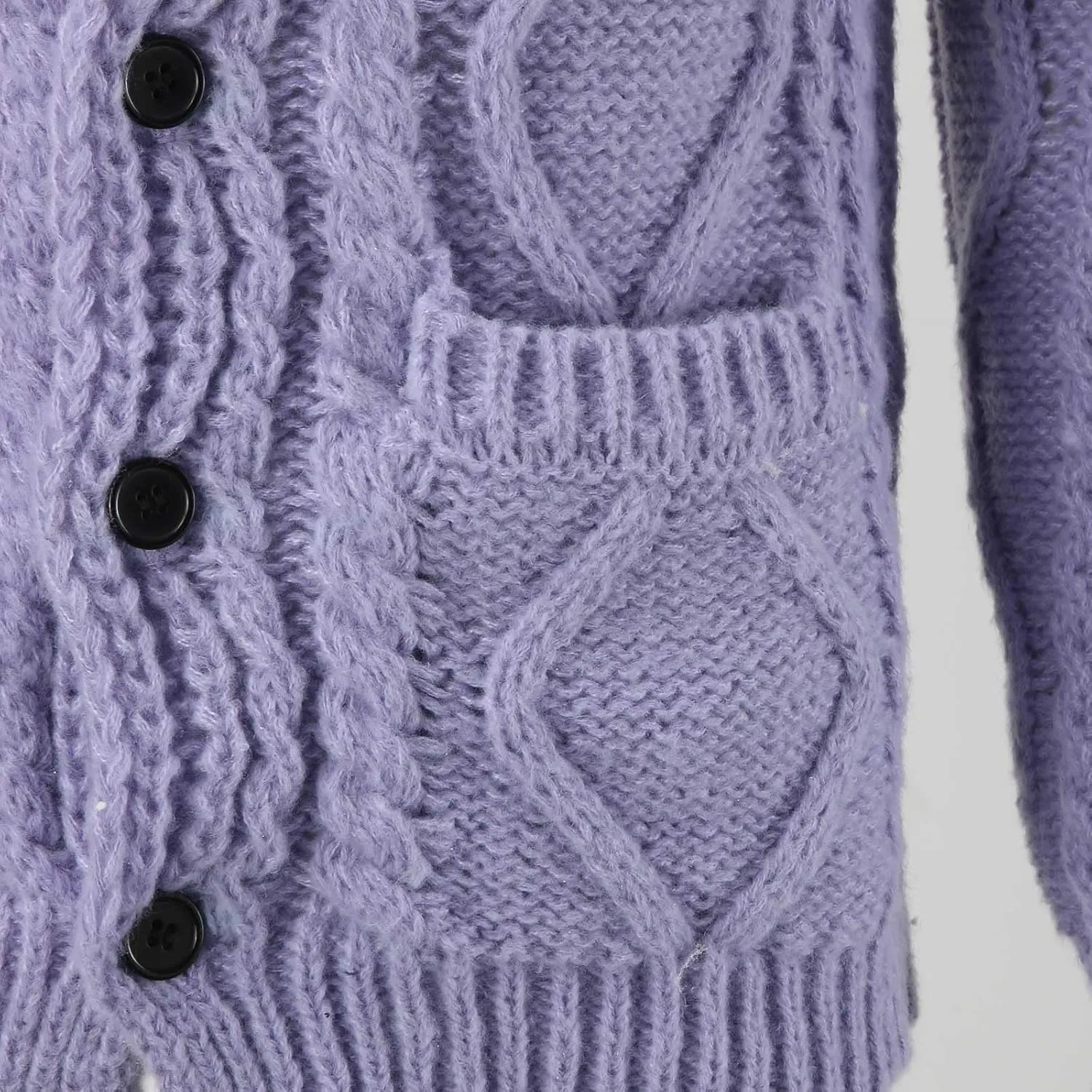 Mens Shawl Collar Cardigan Sweater Cable Knitted Button Down Solid Color Sweaters Chunky Fall Winter Outwear
