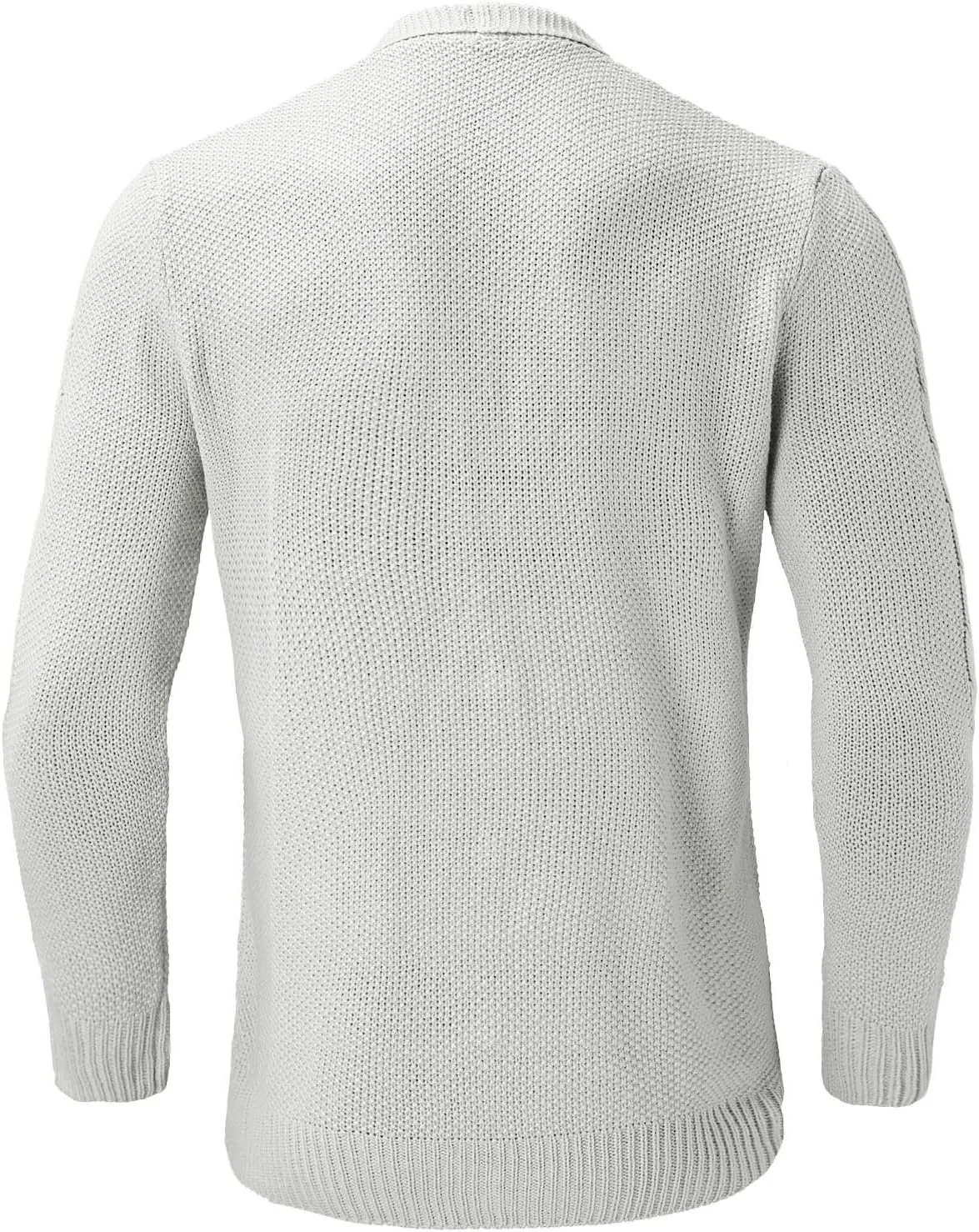 Mens Sweater Men's Lightweight Cardigan Sweater Single-Breasted V-Neck Knitted Cardigans Jacket
