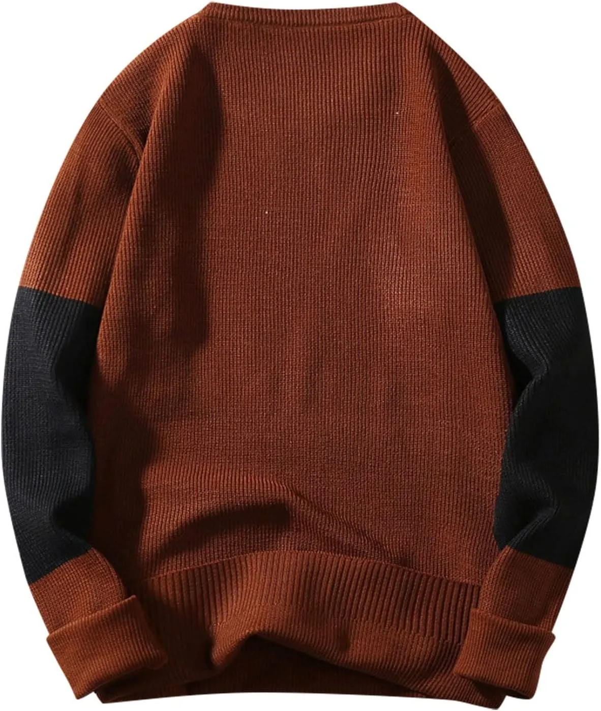Mens Sweaters Dressy Male Autumn and Winter Wool Sweater Round Neck Pullover Mens Pullover Sweaters Dressy