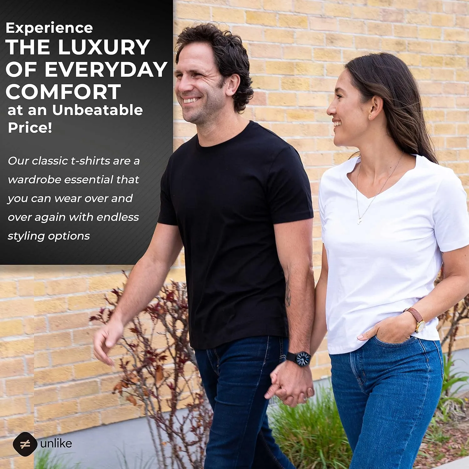 Mens T Shirts Casual | Premium Fitted Pima Cotton T Shirts Shirts for Men | Plain Designer Soft Classic Tees | Crew Neck