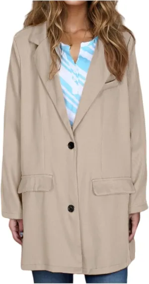 Oversized Blazers for Women Trendy Loose Fit Boyfriend Jackets Blazer Summer Lightweight Casual Jacket Cardigans