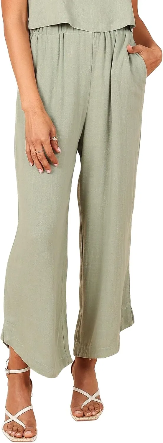 Petal & Pup Women's Eleanor High Waisted Pants