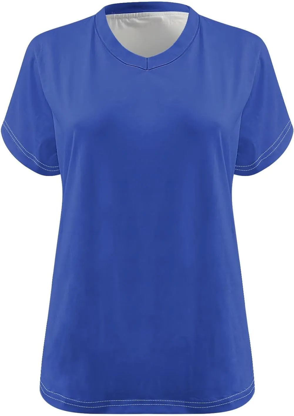 Plus Size Oversized T Shirts Women Fahsion V Neck Short Sleeve Drop Shoulder Tshirt Casual Summer Tunic Tops