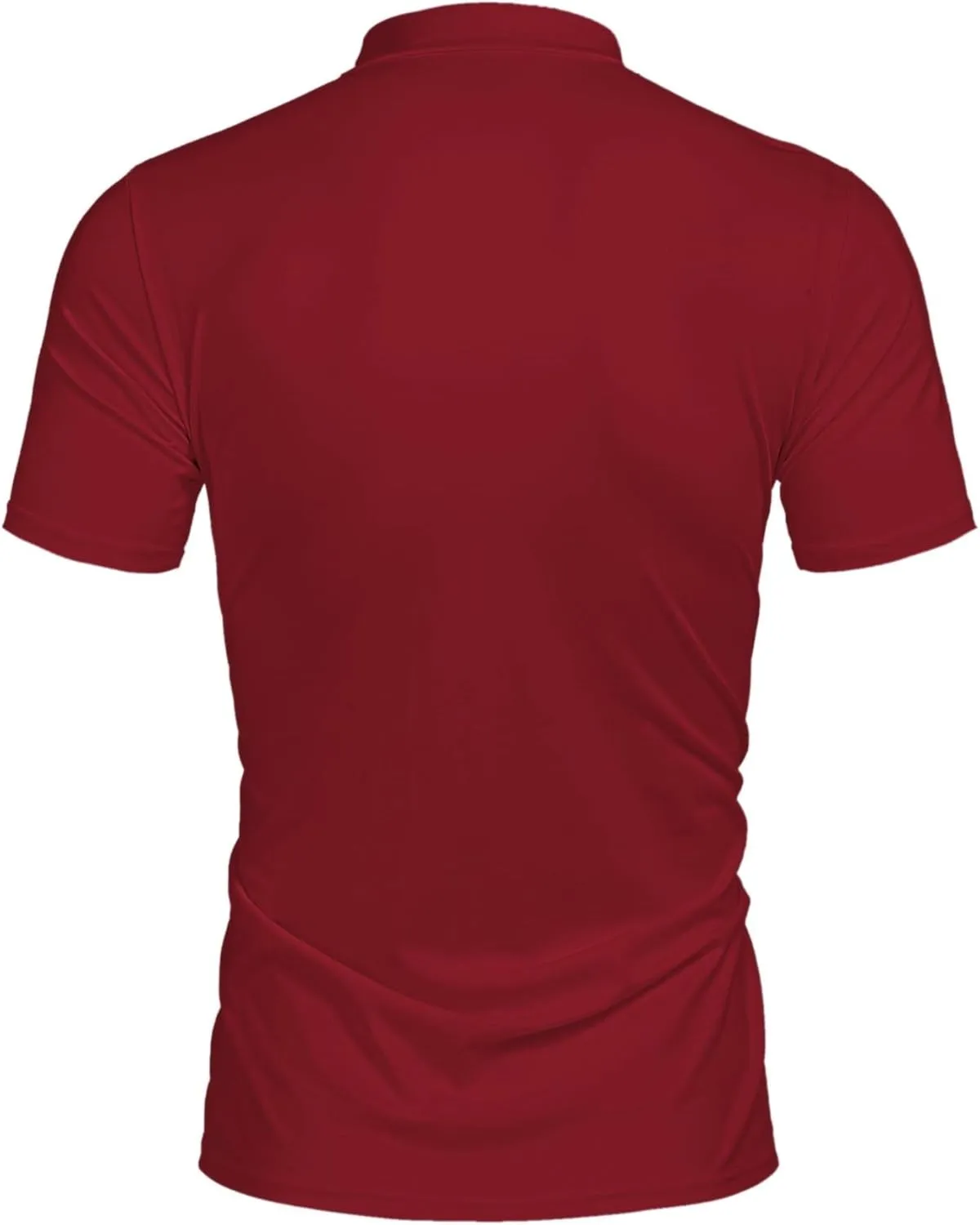 Poriff Mens Casual Turtleneck Mock Neck T Shirt Slim Fit Short Sleeve Summer Basic Tops
