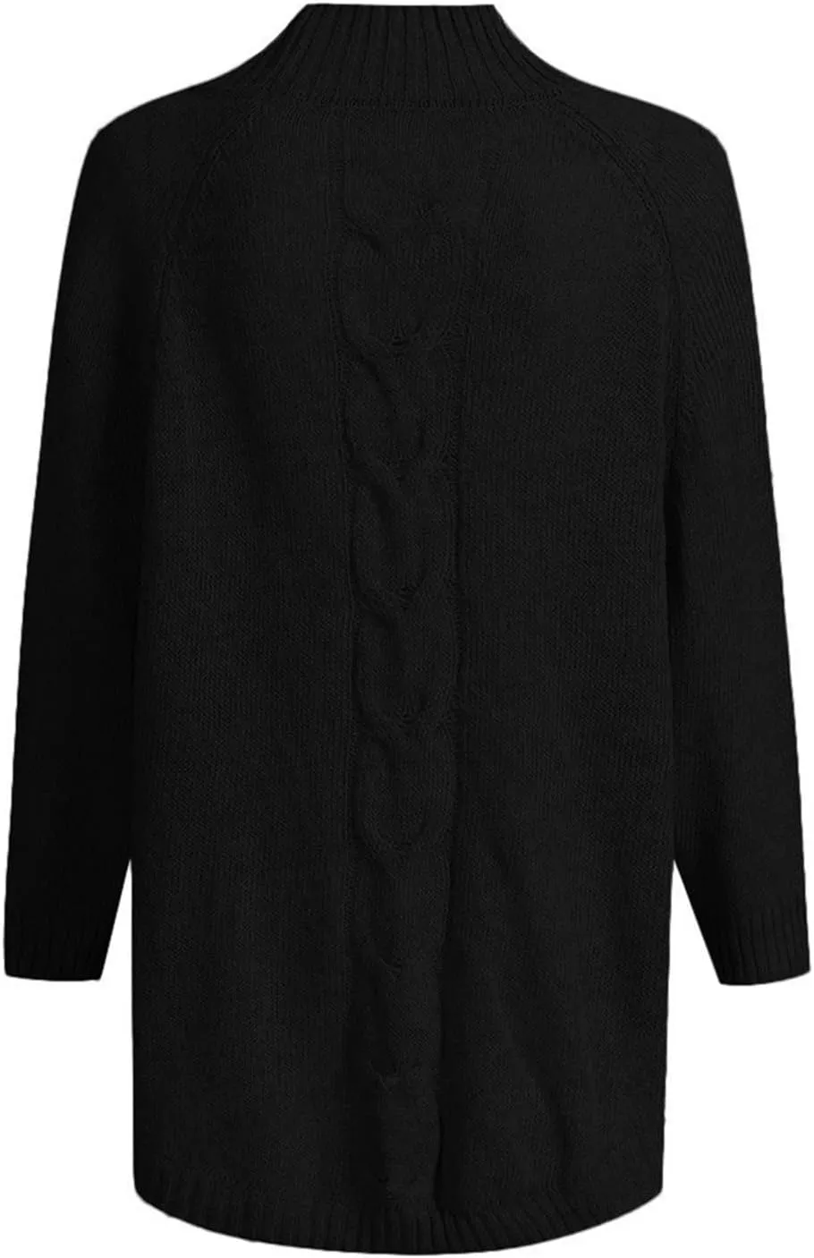 Ribbed Knit Sweaters for Women Long Sleeve Turtleneck Sweater Winter Fashion Tops Solid Color Sweater Blouse