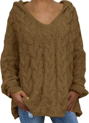 SHAOBGE Womens Sweaters Womens Long Sleeve Tops Long Sweaters for Women Cute Winter Clothes