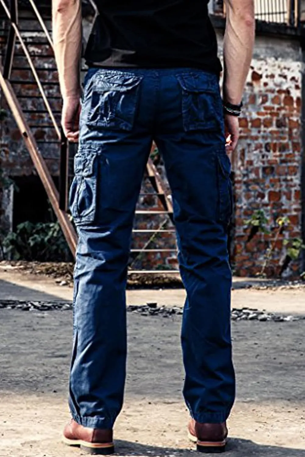 Skylinewears Men’s Wild Cargo Pants - Tactical Military Combat Pants, Lightweight 8-Pocket Outdoor Work Trousers