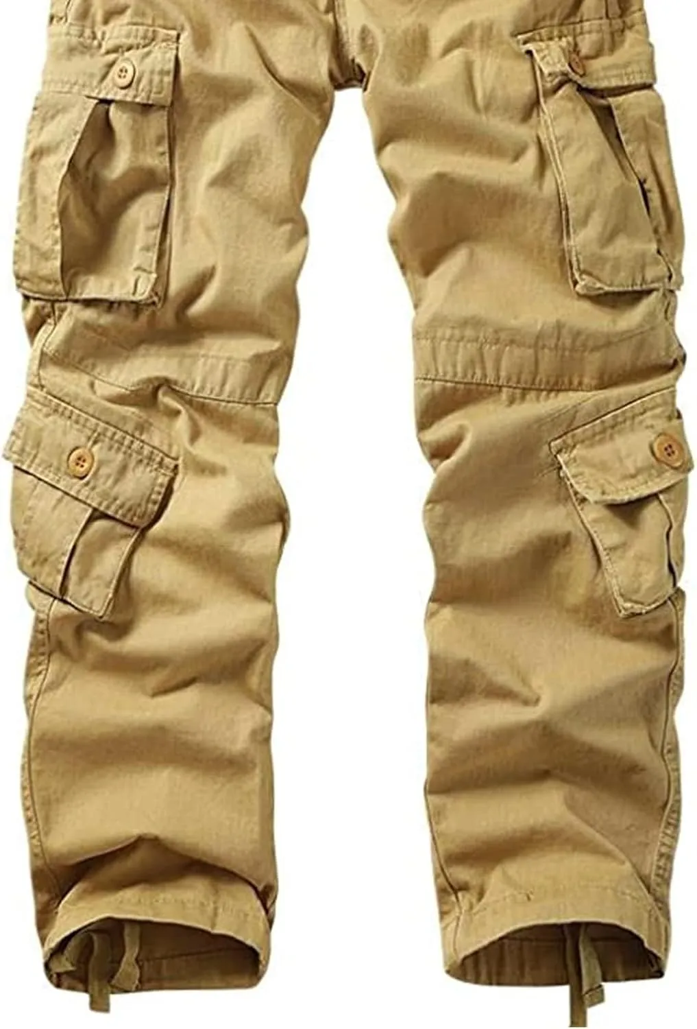 Skylinewears Men’s Wild Cargo Pants - Tactical Military Combat Pants, Lightweight 8-Pocket Outdoor Work Trousers