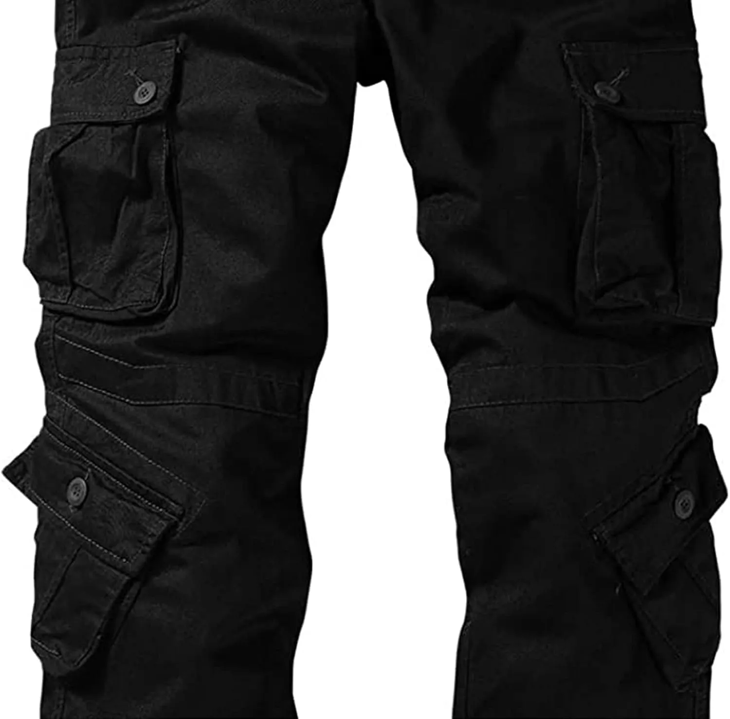 Skylinewears Men’s Wild Cargo Pants - Tactical Military Combat Pants, Lightweight 8-Pocket Outdoor Work Trousers