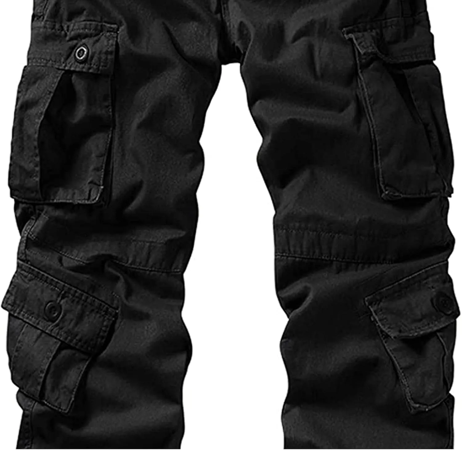 Skylinewears Men’s Wild Cargo Pants - Tactical Military Combat Pants, Lightweight 8-Pocket Outdoor Work Trousers