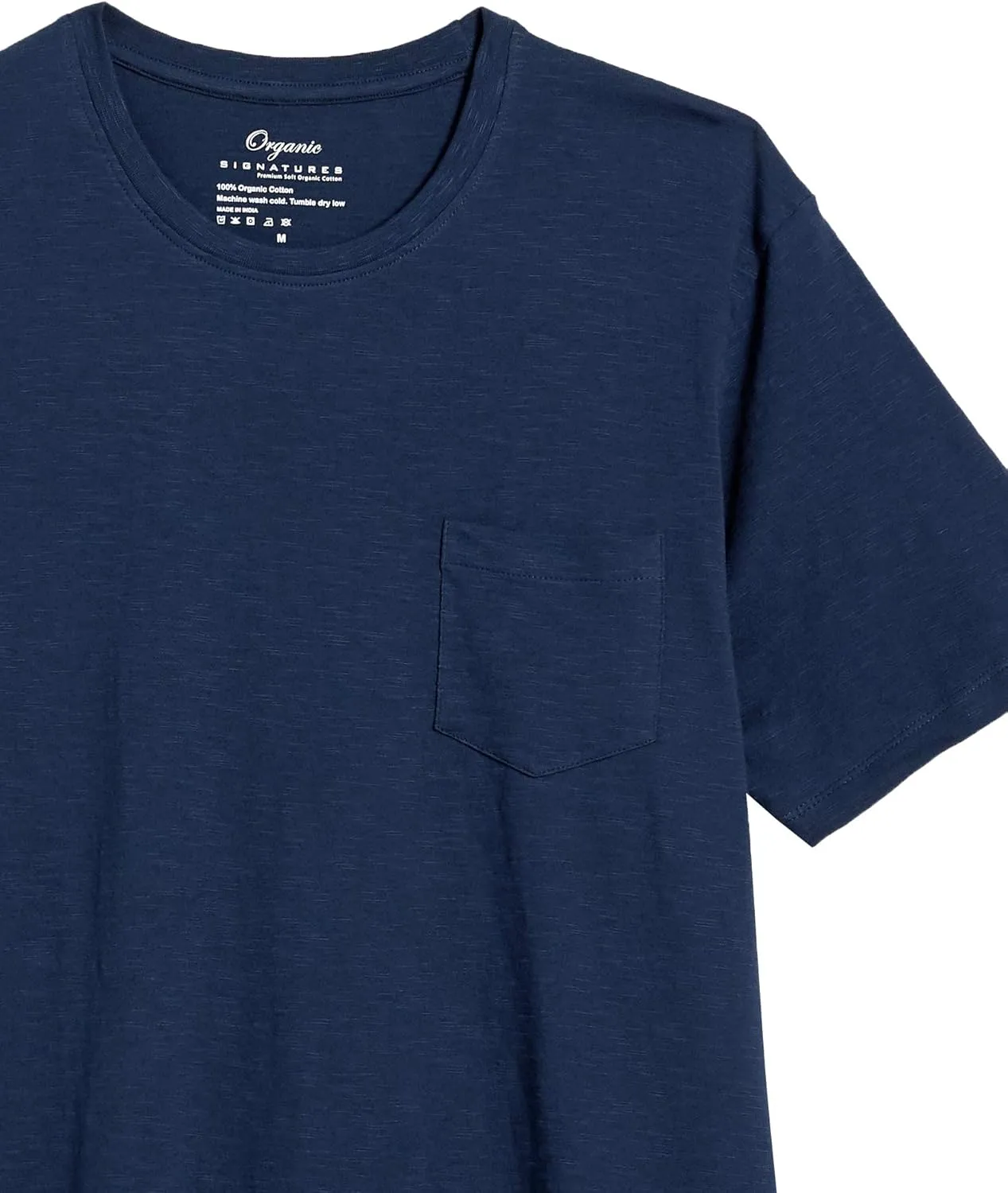 Soft Lightweight Pocket T-Shirts for Men 100% Organic Cotton