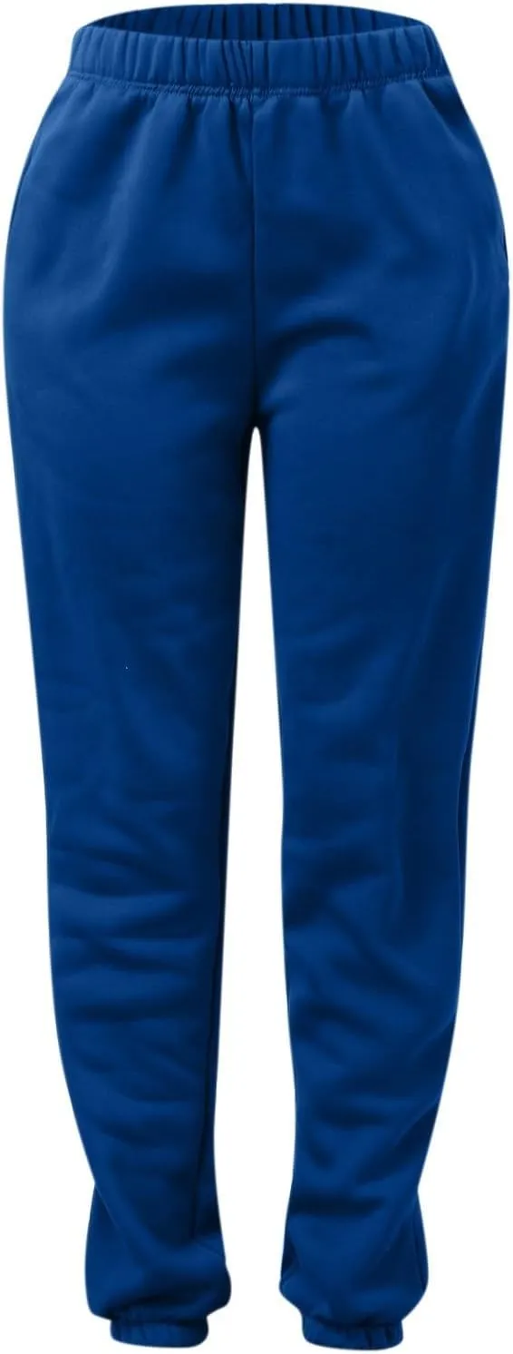 Straight Leg Sweatpants for Women Workout High Waisted Yoga Pants with Pockets High Waisted Casual Trousers Jogger
