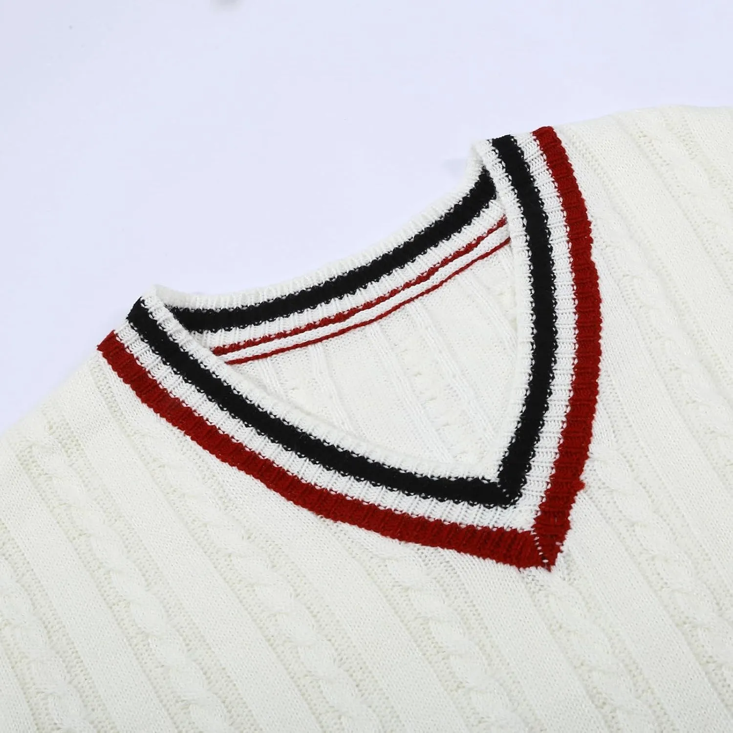 SUWBMHWE Mens V Neck Sweater Solid Color Long Sleeve Pullover Slim Fit Lightweight Casual Fall Fashion Sweater Knitted Tops