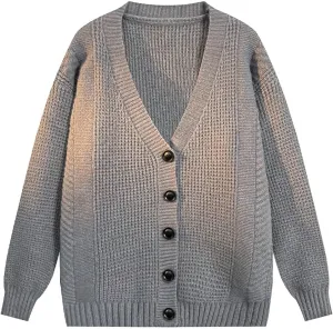 SUWBMHWE Zulmaliu Mens 2024 Casual Long Sleeve Cardigan Sweater Shawl Collar Button Down Ribbed Knit Sweaters Outerwear