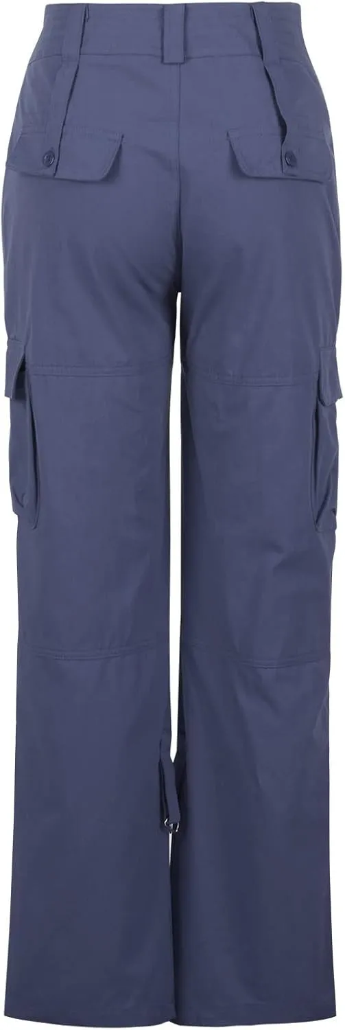 TANGNADE Women's High Rise Straight Leg Y2K Streetwear Cargo Pants Baggy Pants with Pocket Summer Pants for Women 2024