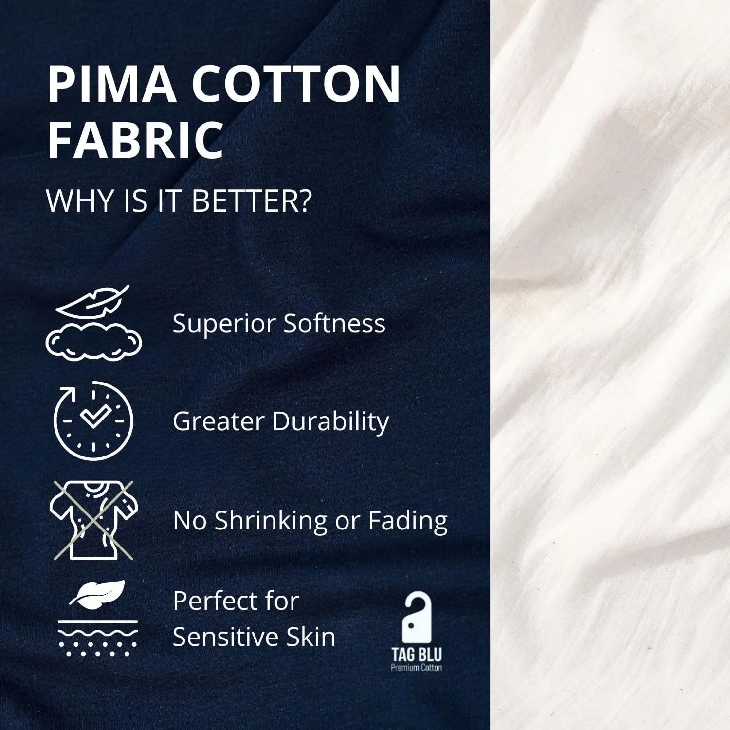Ultra-Soft Pima Cotton Tshirt Men | Relaxed Fit Casual T Shirts for Man | Crew Neck & Short Sleeve | Premium T Shirts for Men
