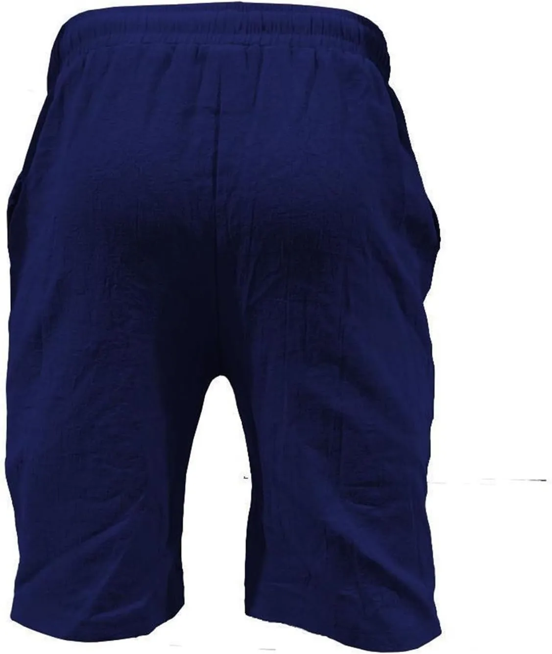 White Linen Shorts Men Big and Tall Beach Shorts Casual Cotton Linen Shorts Loose Lightweight Short Athletic Linen