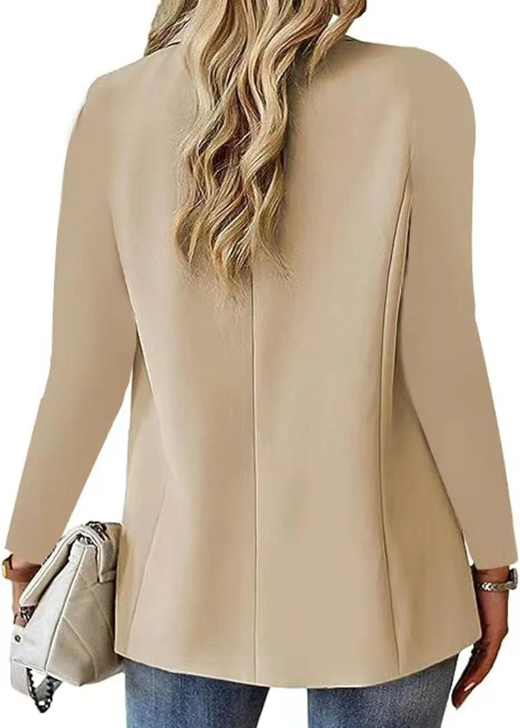 Women Business Casual Dressy Blazer Professional Work Suit Jacket with Pockets Interview Outfits for Women
