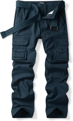 Womens Cargo Pants with Pockets Outdoor Casual Ripstop Camo Tactical Combat Work Pants