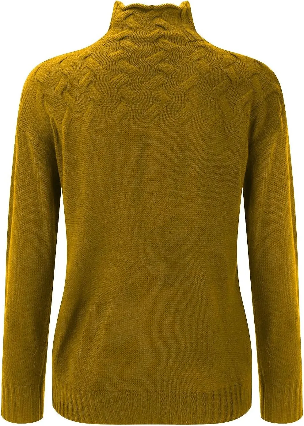 Womens Sweaters Turtleneck Color Block Long Sleeve Knitwear 2024 Fall Classic Oversized Pullover Sweaters Jumper Tops