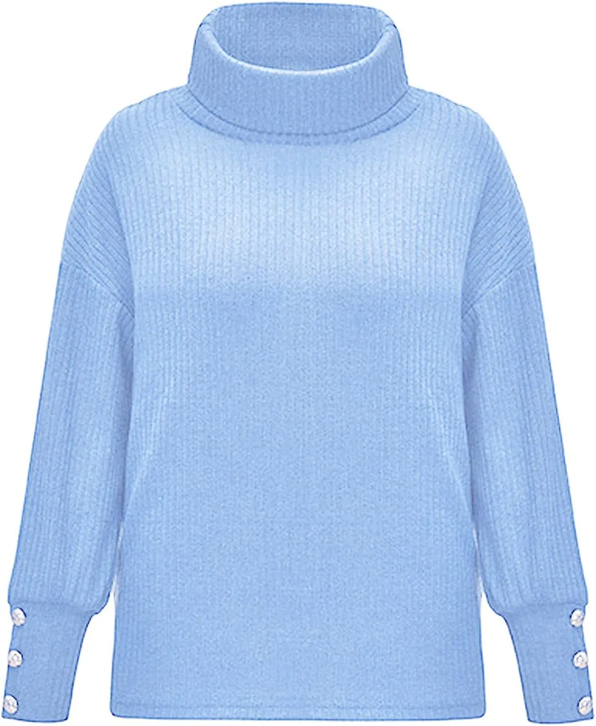 Womens V Neck Long Sleeve Shirts Shoulder Women's Loose Fashion Comfortable Color Loose Casual Fall Fashion Sweaters