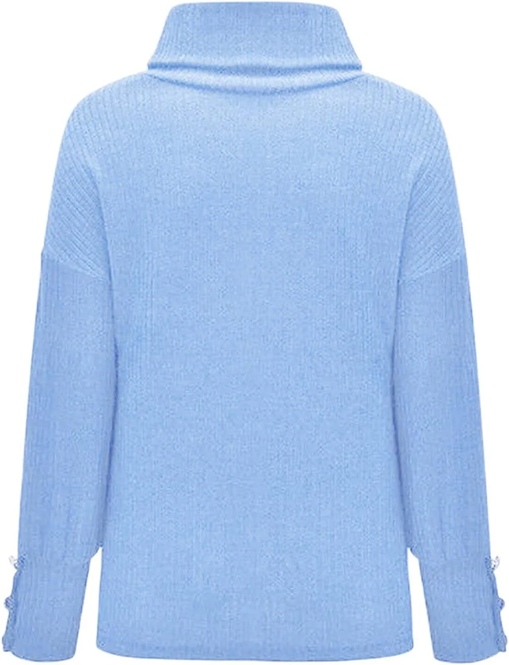 Womens V Neck Long Sleeve Shirts Shoulder Women's Loose Fashion Comfortable Color Loose Casual Fall Fashion Sweaters