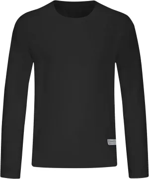 Workout Shirts for Men Lightweight Breathable Long Sleeve Athletic Running Gym Workout Tee Tops Casual Pullover