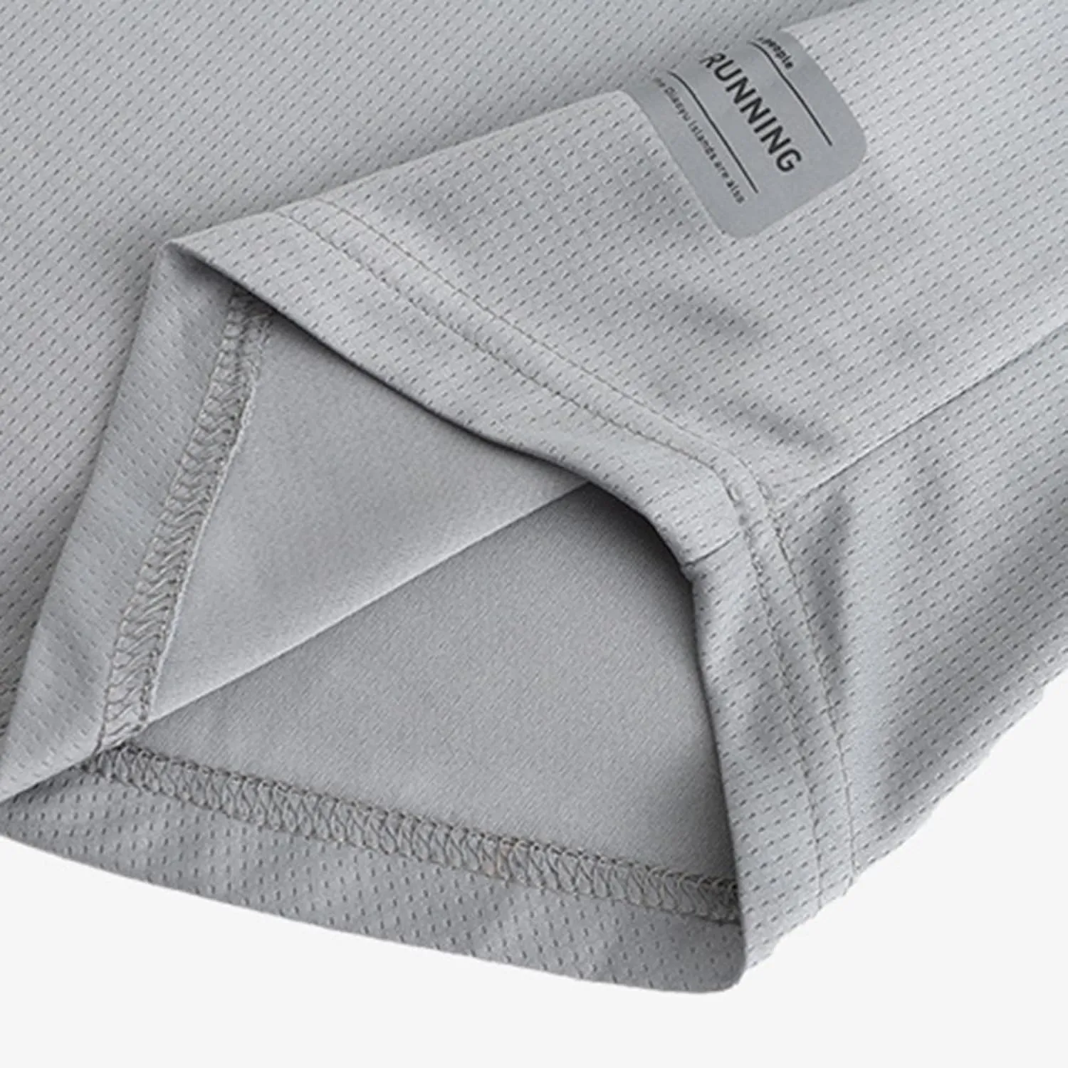 Workout Shirts for Men Lightweight Breathable Long Sleeve Athletic Running Gym Workout Tee Tops Casual Pullover