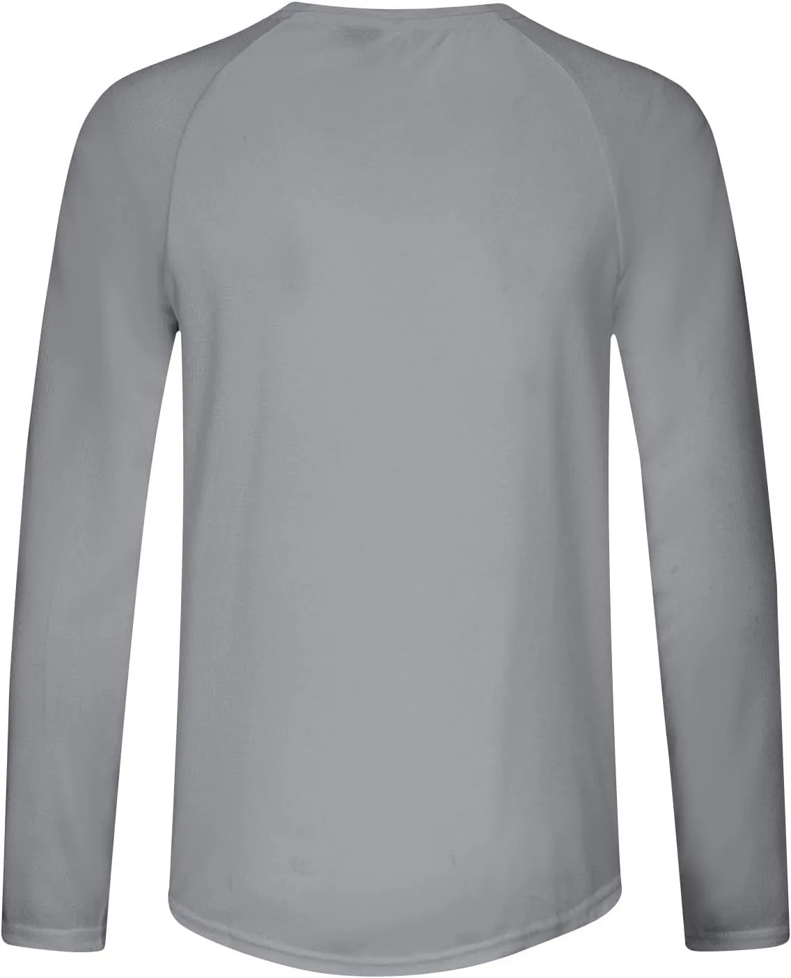 Workout Shirts for Men Lightweight Breathable Long Sleeve Athletic Running Gym Workout Tee Tops Casual Pullover