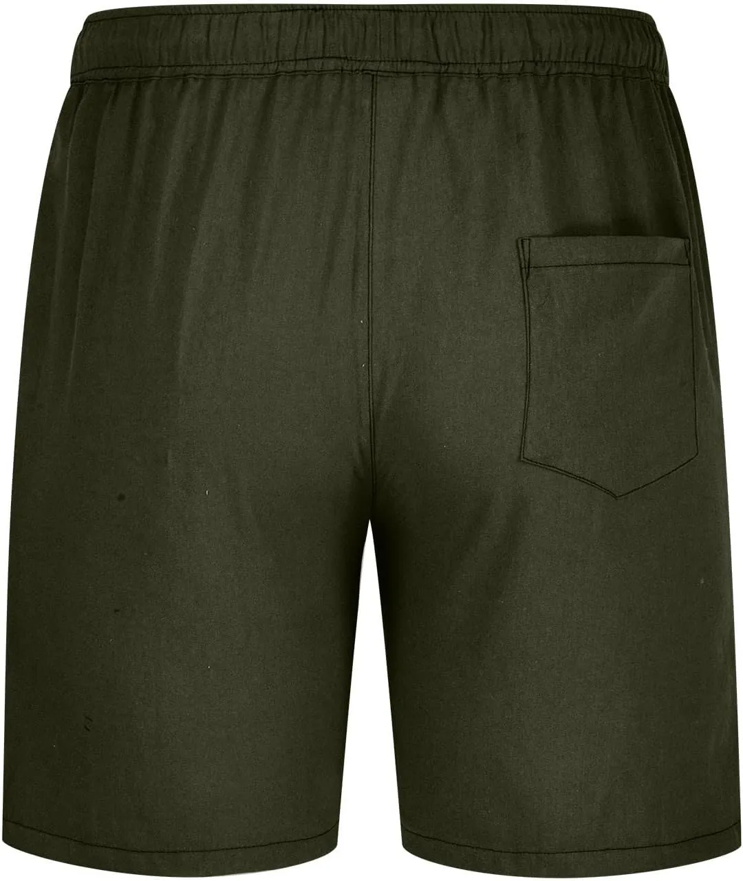Workout Shorts Men Casual Hiking Shorts Lightweight Beach Shorts Summer Vacation Elastic Waist Lounge Shorts