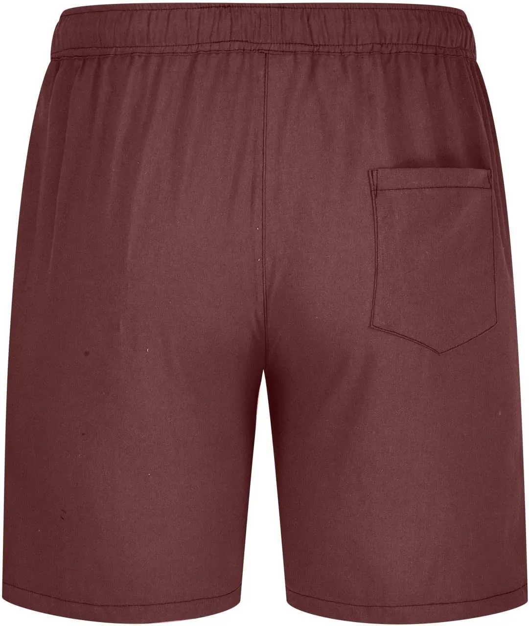 Workout Shorts Men Casual Hiking Shorts Lightweight Beach Shorts Summer Vacation Elastic Waist Lounge Shorts