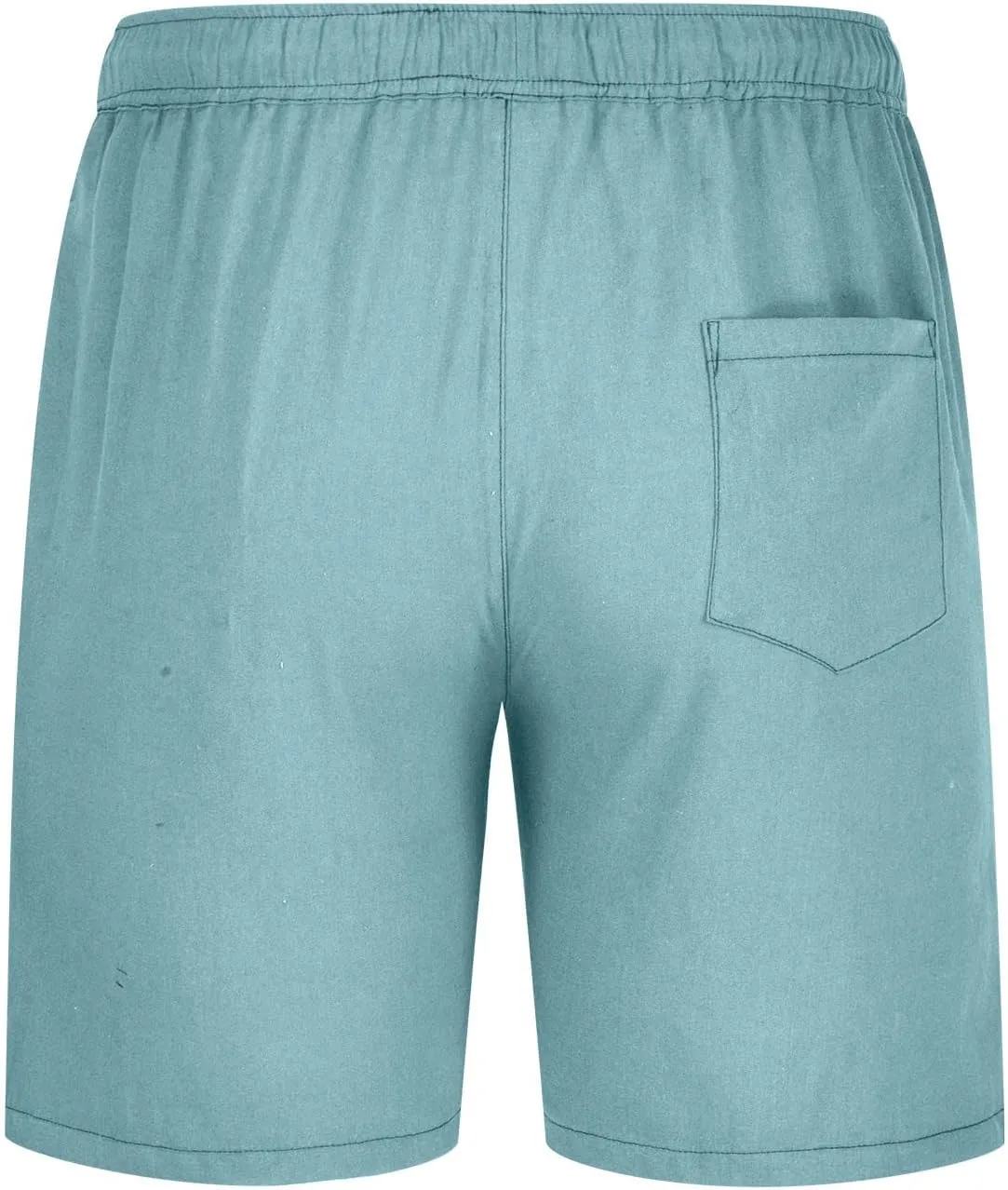 Workout Shorts Men Casual Hiking Shorts Lightweight Beach Shorts Summer Vacation Elastic Waist Lounge Shorts