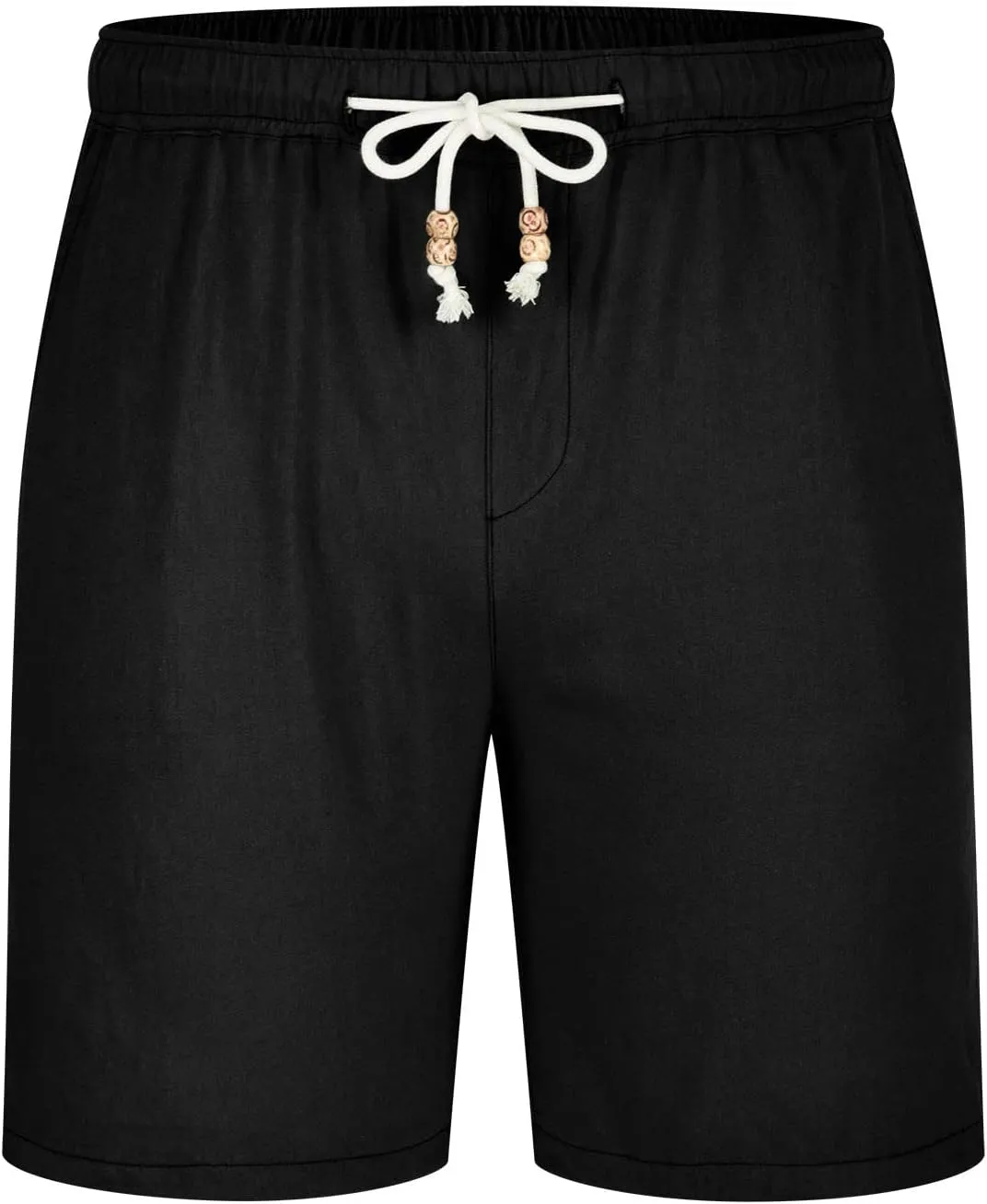 Workout Shorts Men Casual Hiking Shorts Lightweight Beach Shorts Summer Vacation Elastic Waist Lounge Shorts