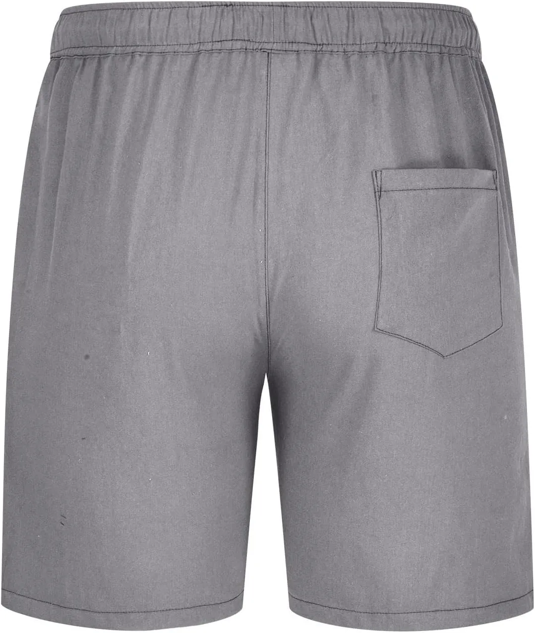 Workout Shorts Men Casual Hiking Shorts Lightweight Beach Shorts Summer Vacation Elastic Waist Lounge Shorts