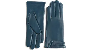 YISEVEN Women's Winter Driving Touchscreen Leather Gloves Wool Lined Buttoned Cuff